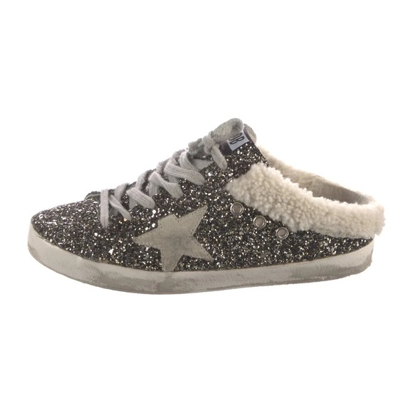 ❤️Golden Goose Superstar Glitter Slide Mule Sneakers❤️ - Picture 1 of 5